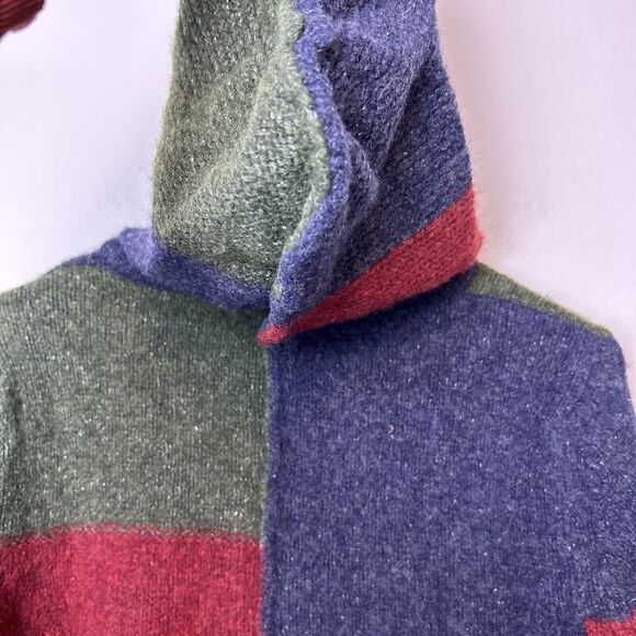 Kerry Traditions Woollen Mills Killarney Ireland Sweater S Colorblock Wool Silk - Picture 9 of 13